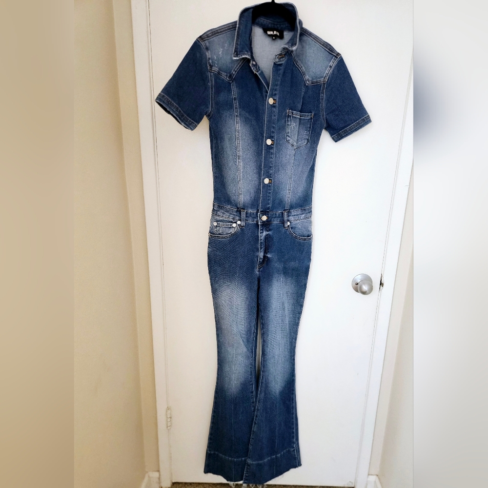 Ser.O.Ya Fallon Jumpsuit in Bayside Sz S